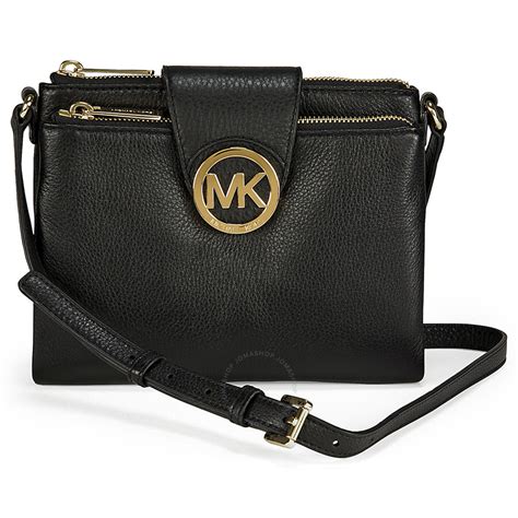 michael kors fulton large crossbody vanilla|Fulton Large Leather Crossbody .